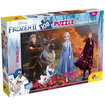 Puzzle de colorat, Frozen II, 108 piese Puzzle de colorat, Frozen II, 108 piese