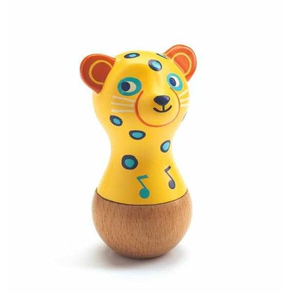 Maracas pentru copii cu model jaguar