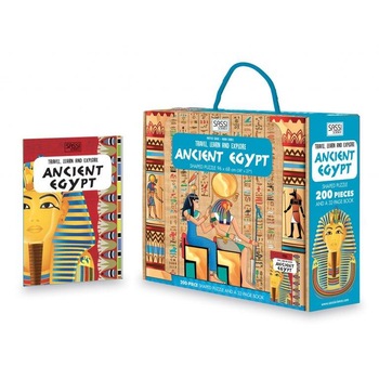 Cunoaste si exploreaza, Egiptul Antic, 200 piese Cunoaste si exploreaza, Egiptul Antic, 200 piese