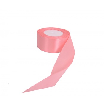 Rola satin roz, latime 4 cm Rola satin roz, latime 4 cm