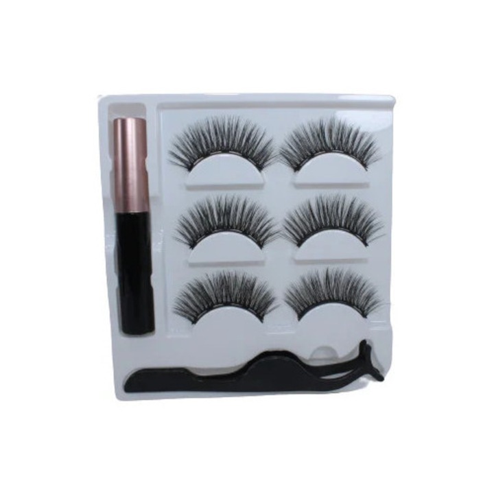 Set Gene False Beauty Belongs To You Magnetic Eyeliner Eyelash Suit, 29