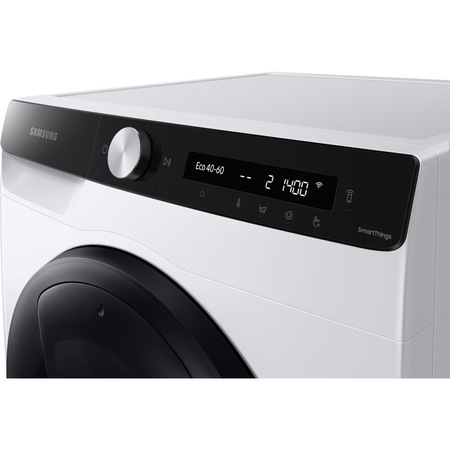 Masina de spalat rufe frontala Samsung WW8TT554AEX, 8 kg, 1400 rpm, WiFi, Smart, Bixby/Alexa/Asistent Google, alb