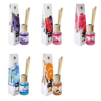 Set 5 odorizante de camera cu betisoare parfumate, 5 sortimente, Deuba, 100ml Set 5 odorizante de camera cu betisoare parfumate, 5 sortimente, Deuba, 100ml
