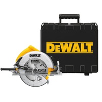 Fierastrau circular Dewalt DWE575K-QS, 1000 W, 190 mm diametru disc, 5200 RPM, 57° capacitate inclinare