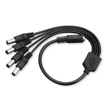 Distribuitor/splitter cu 4 iesiri pentru alimentare camere supraveghere ETA-DS4C Distribuitor/splitter cu 4 iesiri pentru alimentare camere supraveghere ETA-DS4C