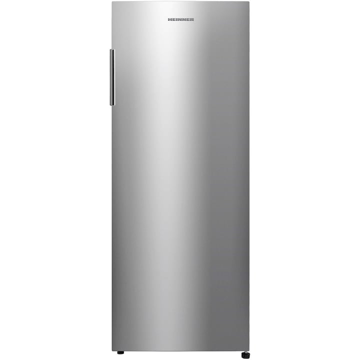 Heinner HFF-N165SF+ egy ajtós hűtőszekrény, 165 l, M: 143.4 cm, F energiaosztály, szürke