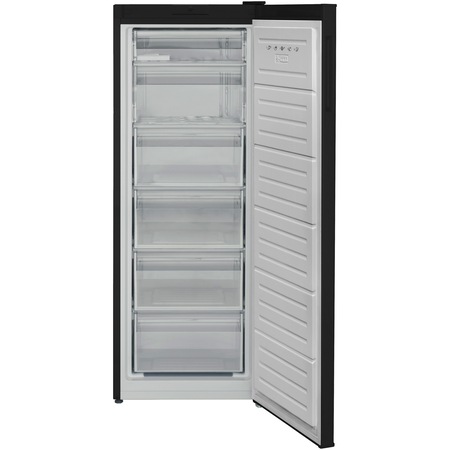 Congelator Heinner HFF-V188BKF+, 182 l, Clasa F, 6 sertare, Control mecanic, H 145.5 cm, Negru