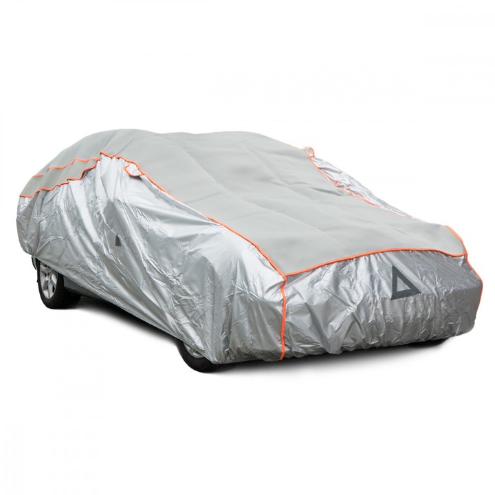 Husa auto Navaris XL 533 x 178 x 120 cm, 3 straturi, impermeabila, anti-grindina, husa depozitare, 48112.4