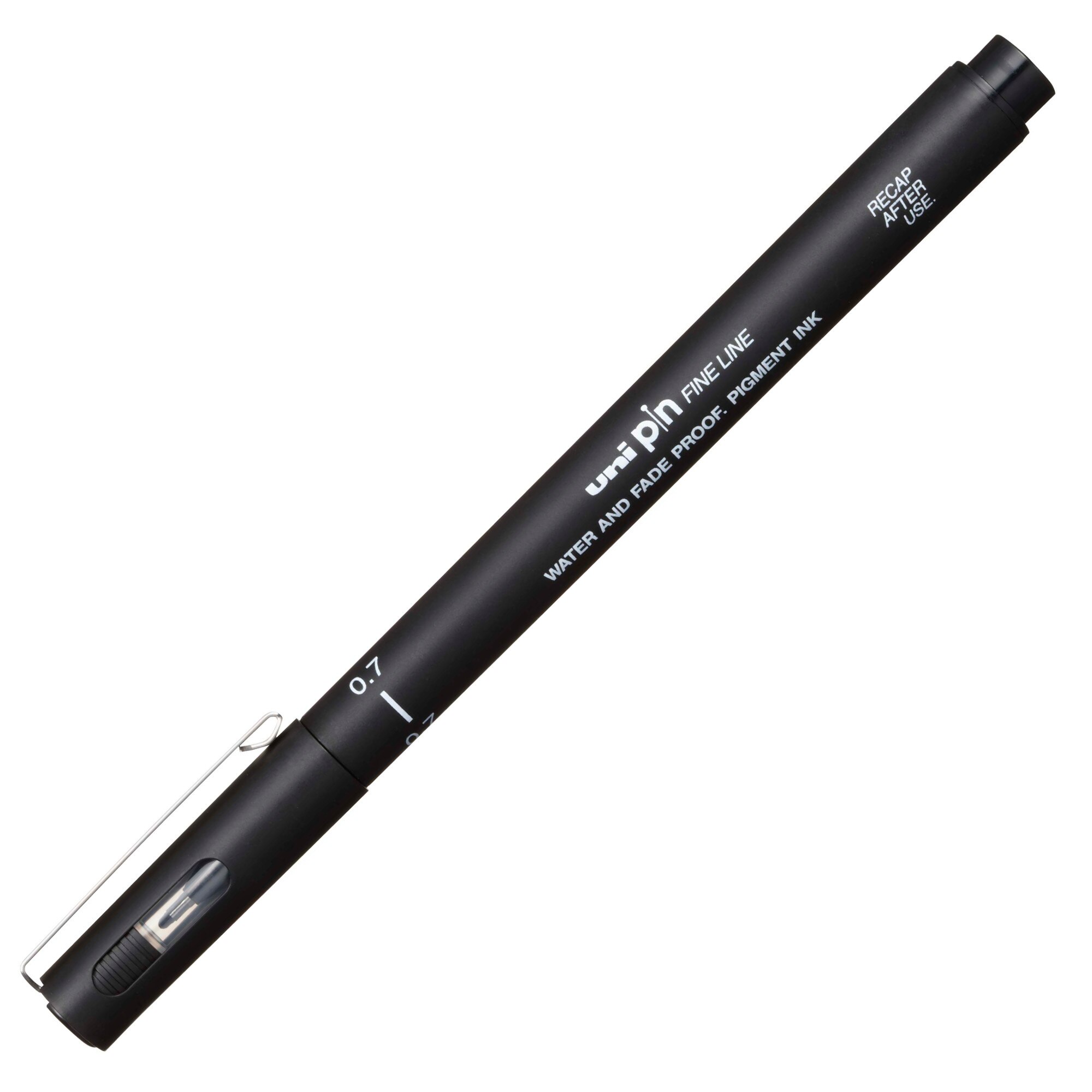 Liner Uni-Ball PIN07-200S pe baza de apa, negru