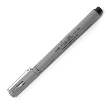 Liner Uni-Ball PRO PIN-02A pe baza de ulei, negru Liner Uni-Ball PRO PIN-02A pe baza de ulei, negru