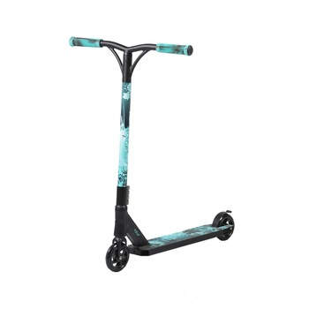 Trotineta Freestyle NOVOKIDS™ Shock Stunter, maxim 100 kg, Frana picior, Cadru si roti aluminiu, Diametru roata 110 mm, Turquoise Trotineta Freestyle NOVOKIDS™ Shock Stunter, maxim 100 kg, Frana picior, Cadru si roti aluminiu, Diametru roata 110 mm, Turquoise
