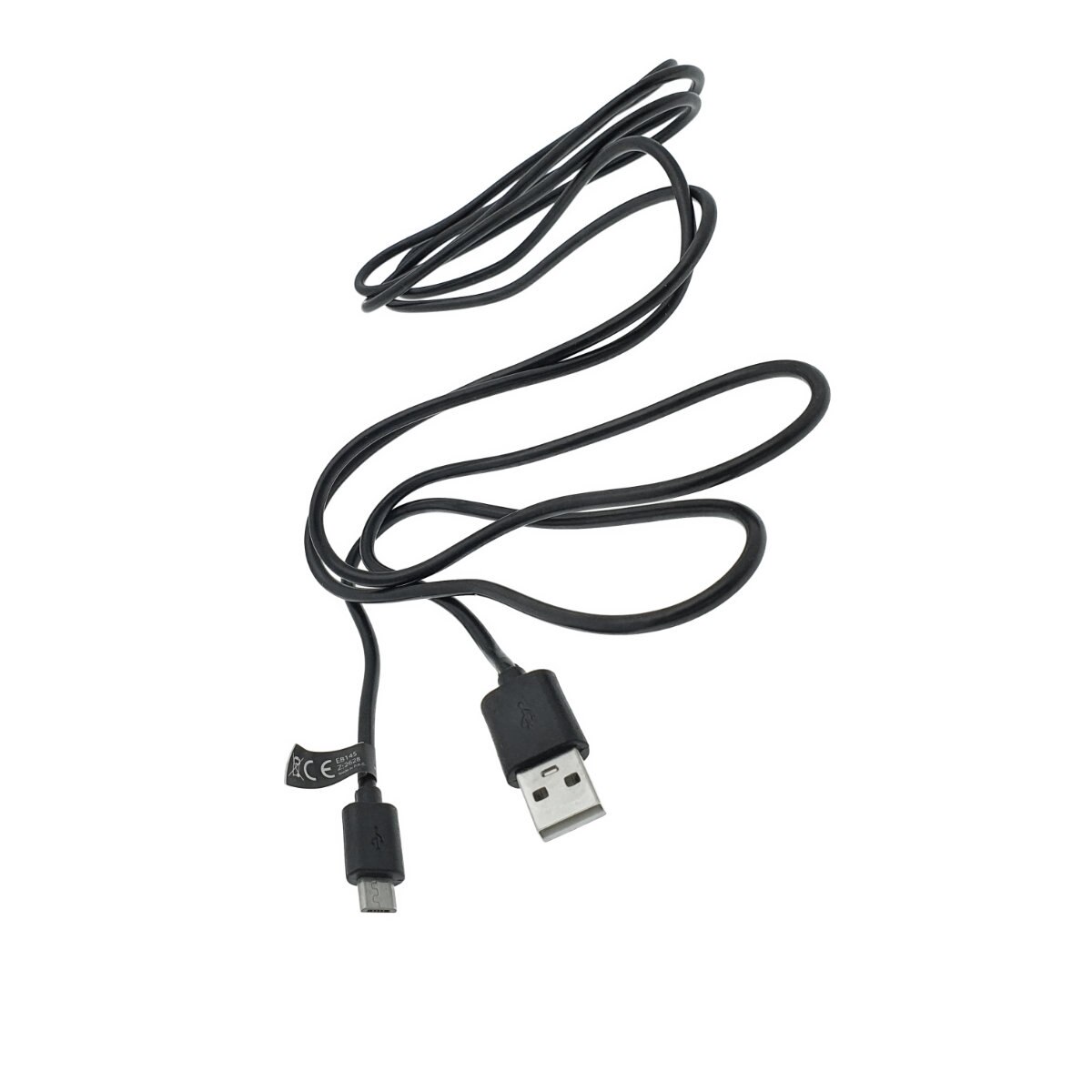 Cablu cu conectori USB 2.0 tata la microUSB tata, 2 metri, Esperanza 91960, invelis PVC, negru