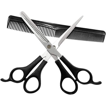 Set foarfeca de tuns si filat Henbor Condor academica pentru scoli de frizerie si coafor cu piepten carbon Set foarfeca de tuns si filat Henbor Condor academica pentru scoli de frizerie si coafor cu piepten carbon