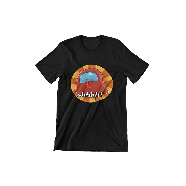 Gyermek póló, Köztünk, Pszt, fekete, Fekete