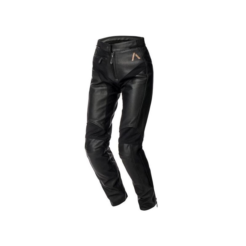 Pantaloni moto piele Adrenaline Siena 2.0, negru, marime S