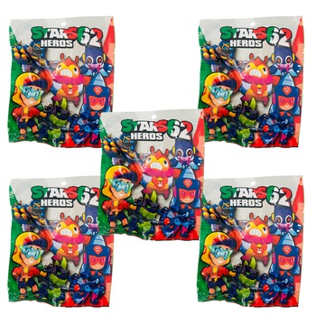 Kit 5 plicuri Brawl Stars Sezon 62 cu Figurina si cartonase surpriza, isp21, Mistery Box Kit 5 plicuri Brawl Stars Sezon 62 cu Figurina si cartonase surpriza, isp21, Mistery Box