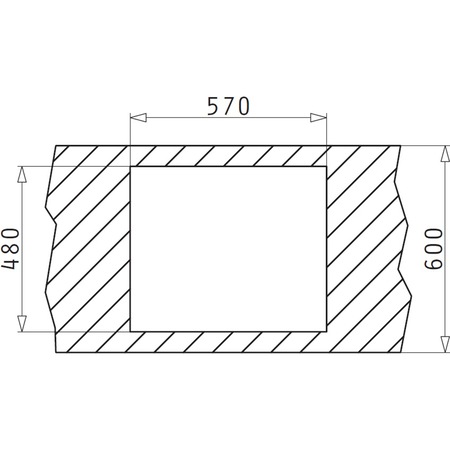 Chiuveta bucatarie Pyramis Pyragranite ATHLOS, 590x510mm, 1 cuva, 1 picurator, adancime 205mm, reversibila, bej