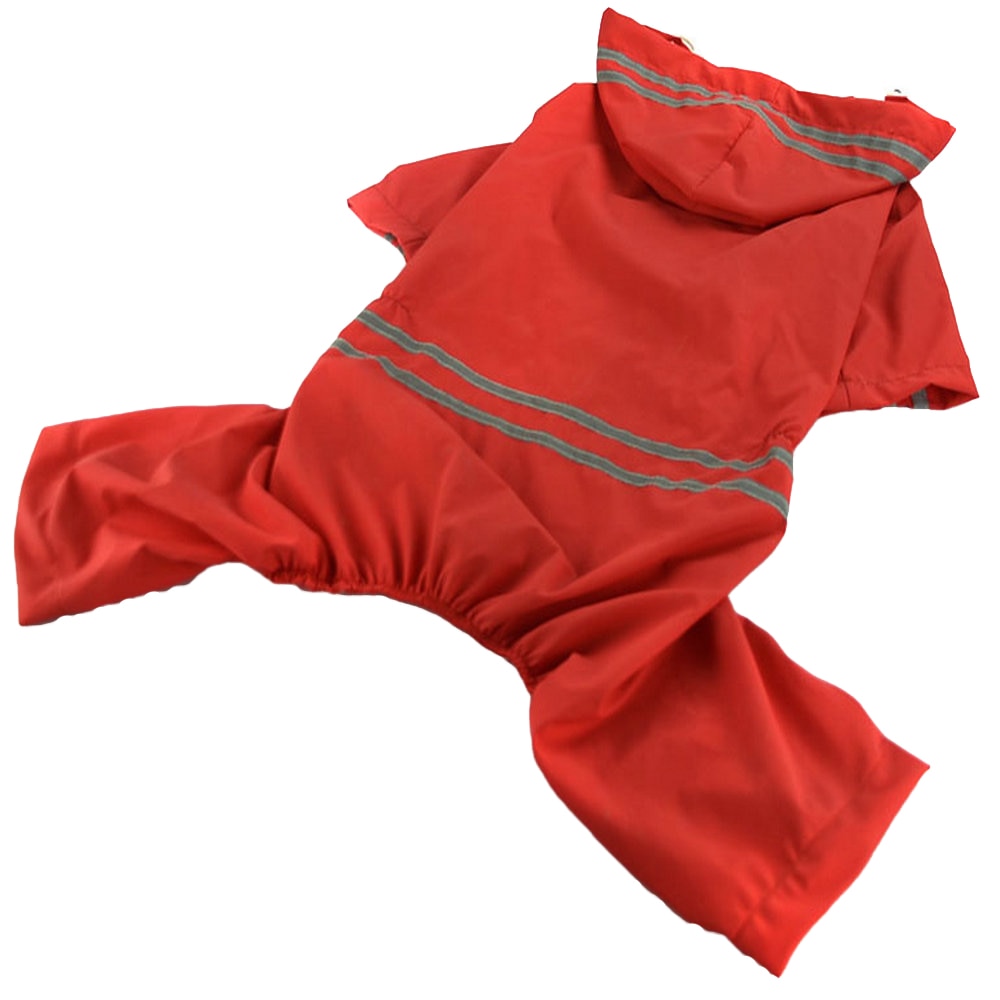Salopeta de ploaie Meiqi Collection MQ-YYD07, 60 cm, Rosu