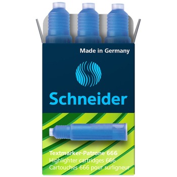 Rezerva textmarker Schneider Brillant/Maxx 115, Albastru Rezerva textmarker Schneider Brillant/Maxx 115, Albastru