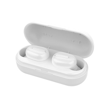 Casti wireless pentru iPhone/ Xiaomi/ Samsung/ Huawei, Bluetooth 5.0, TWS, L13, Stereo, Mini, Sport, Alb Casti wireless pentru iPhone/ Xiaomi/ Samsung/ Huawei, Bluetooth 5.0, TWS, L13, Stereo, Mini, Sport, Alb