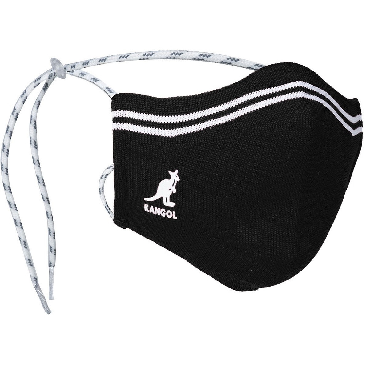 Masca de Protectie, Reutilizabila, 2 straturi, Kangol Negru, Masura L