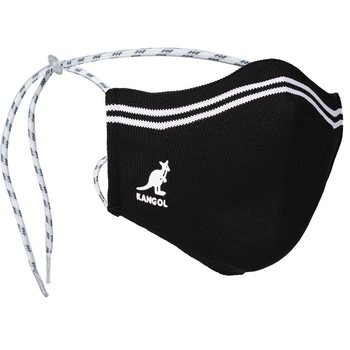 Masca de Protectie, Reutilizabila, 2 straturi, Kangol Negru, Masura M Masca de Protectie, Reutilizabila, 2 straturi, Kangol Negru, Masura M