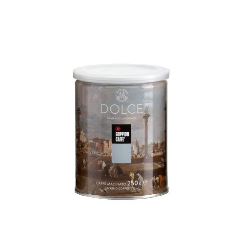 Cafea macinata Dolce, Goppion Caffe, cu cafeina, 250 g