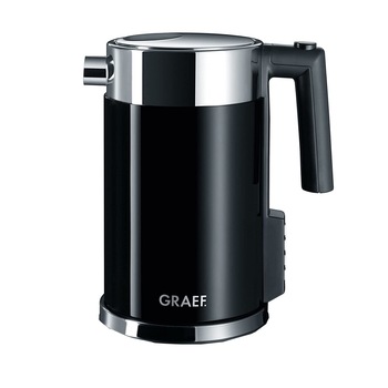 Fierbator electric Graef, WK702, cu setare electronica de temperatura si functie filtru cafea, fara cablu,1.5L/12 cesti, indicator caldura reziduala, protectie copii, filtru anti-calcar, negru Fierbator electric Graef, WK702, cu setare electronica de temperatura si functie filtru cafea, fara cablu,1.5L/12 cesti, indicator caldura reziduala, protectie copii, filtru anti-calcar, negru