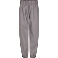 Pantalon de ploaie copii, Racoon, gri, 128 cm, 7-8 ani.