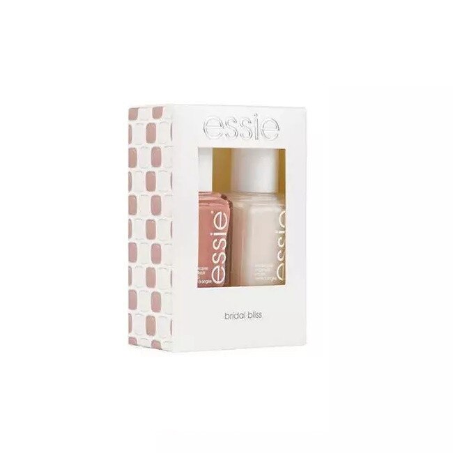 Set manichiura/pedichiura Nail Lacquer Bridal Biss, 2x13.5ml, Essie