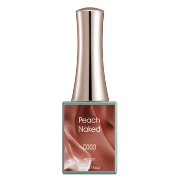 Oja semipermanenta Canni, Peach Naked, 16 ml, C003 Oja semipermanenta Canni, Peach Naked, 16 ml, C003