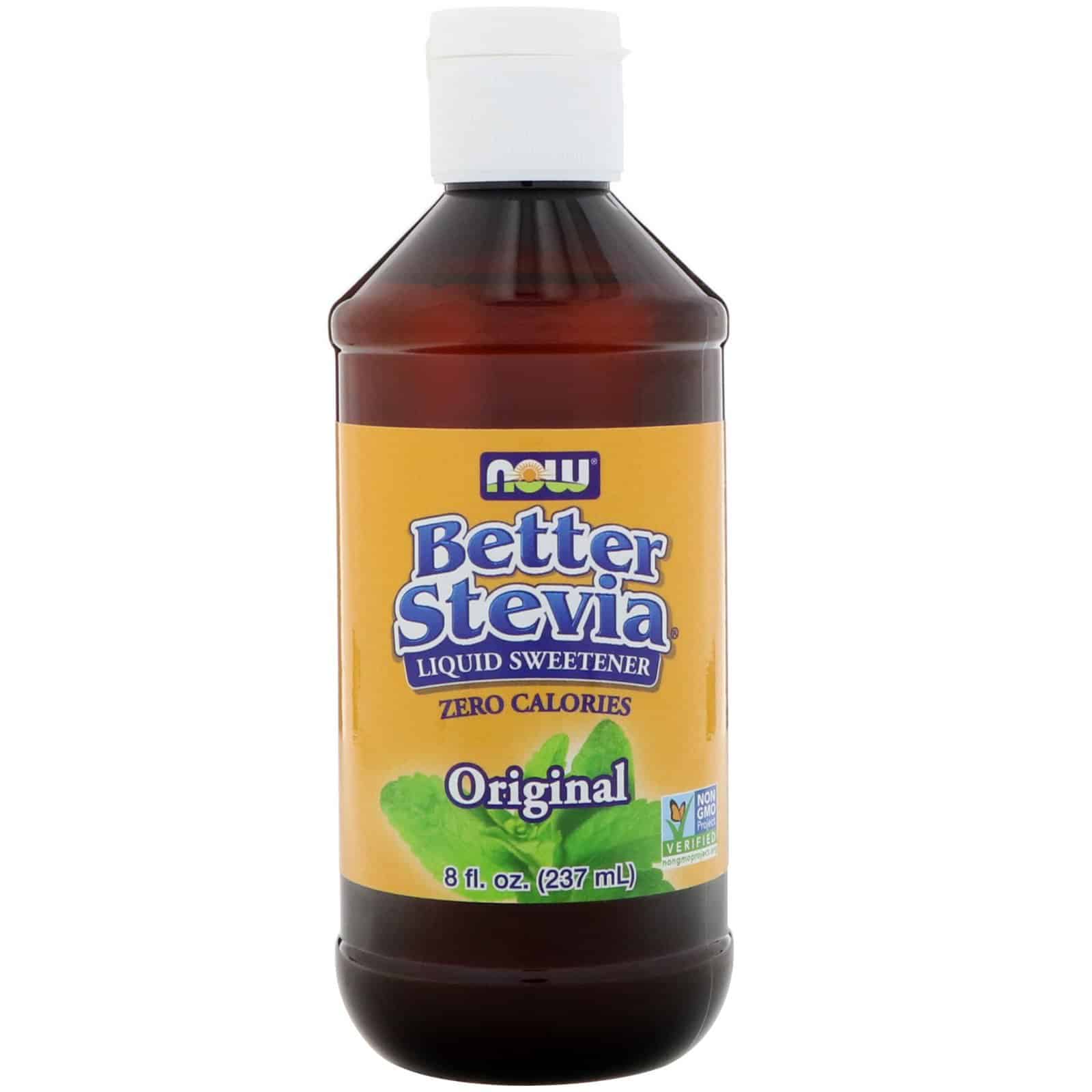 Supliment alimentar Now Foods Better Stevia Liquid Extract Original, 237ml
