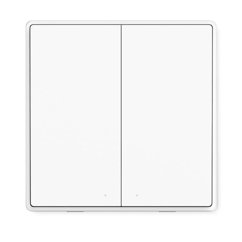 Intrerupator Smart cu 2 butoane D1, Xiaomi Aqara, WXKG07LM, Zigbee ...