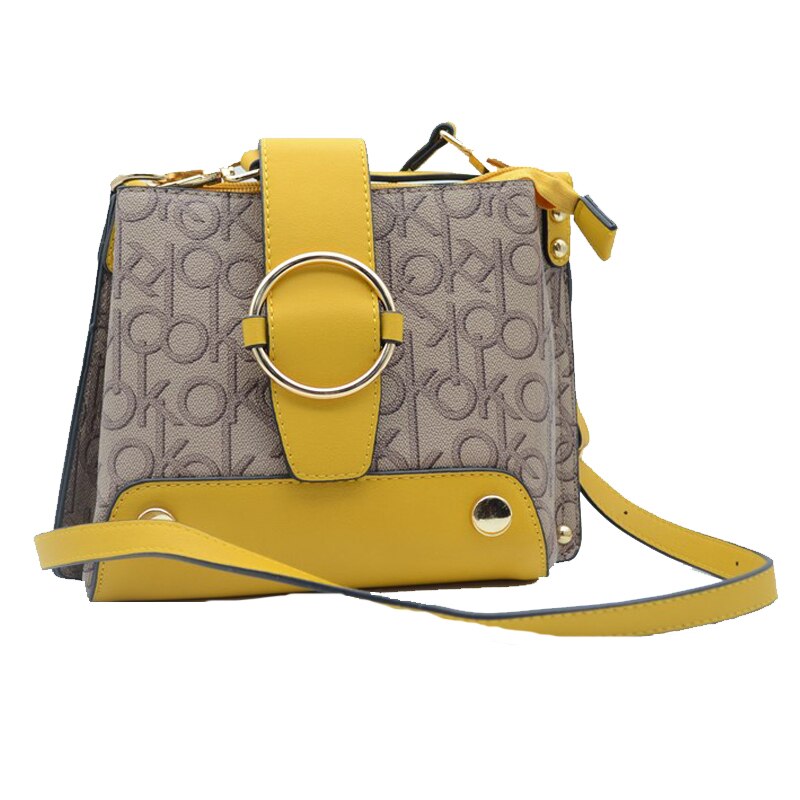 Geanta dama casual Mini Junior PST-106, Galben