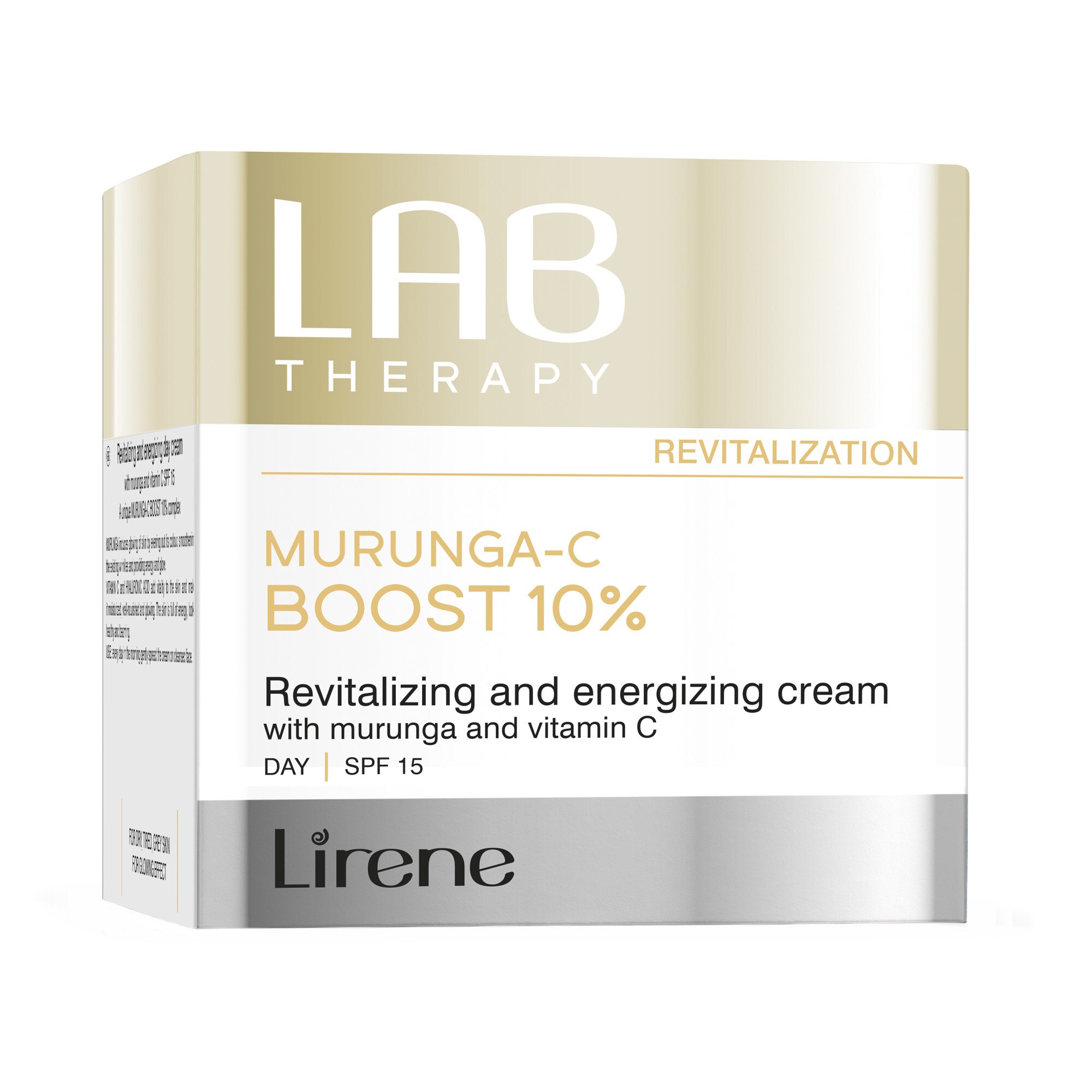 Crema de zi LAB THerapy revitalizanta si energizanta cu moringa si vitamina C, SPF 15, 50ml