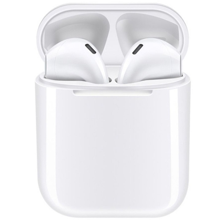 Блутут слушалки NYTRO EVO Buds, Bluetooth 5.0, Микрофон, Бели