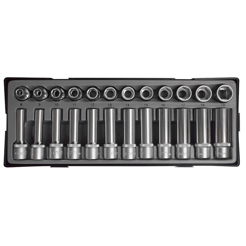 Set chei tubulare 1/2''- 24 piese