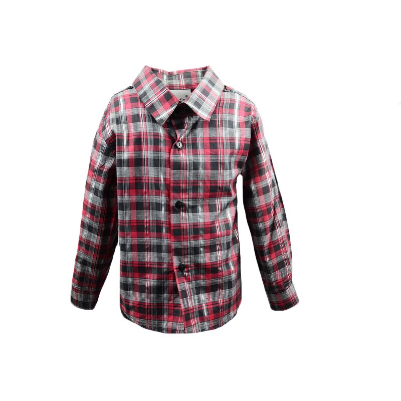 Camasa cu maneca lunga pentru fete Mini Junior CFMJ-14, Rosu, 98