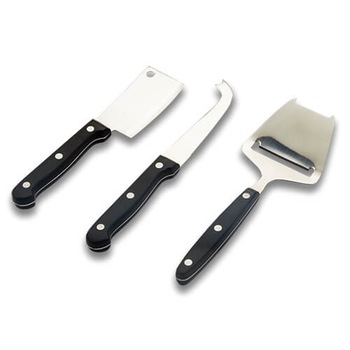 Set cutite (3 piese) branzeturi din otel inoxidabil NAVA NV 058 240 Set cutite (3 piese) branzeturi din otel inoxidabil NAVA NV 058 240