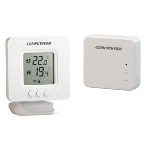 Termostat ambient Computherm T32RF, fara fir, suport termostat, alb