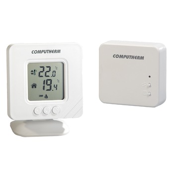 Termostat ambient Computherm T32RF, fara fir, suport termostat, alb Termostat ambient Computherm T32RF, fara fir, suport termostat, alb