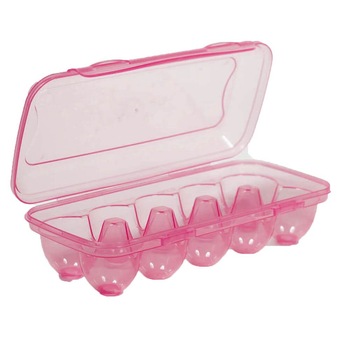Cofraj Oua AGORA PLAST, 26x11x8 cm, 10 Oua, Roz Transparent Cofraj Oua AGORA PLAST, 26x11x8 cm, 10 Oua, Roz Transparent