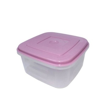 Cutie Alimente Mini Bella I, 750 ml, 10x10x4 cm, Capac Roz Cutie Alimente Mini Bella I, 750 ml, 10x10x4 cm, Capac Roz