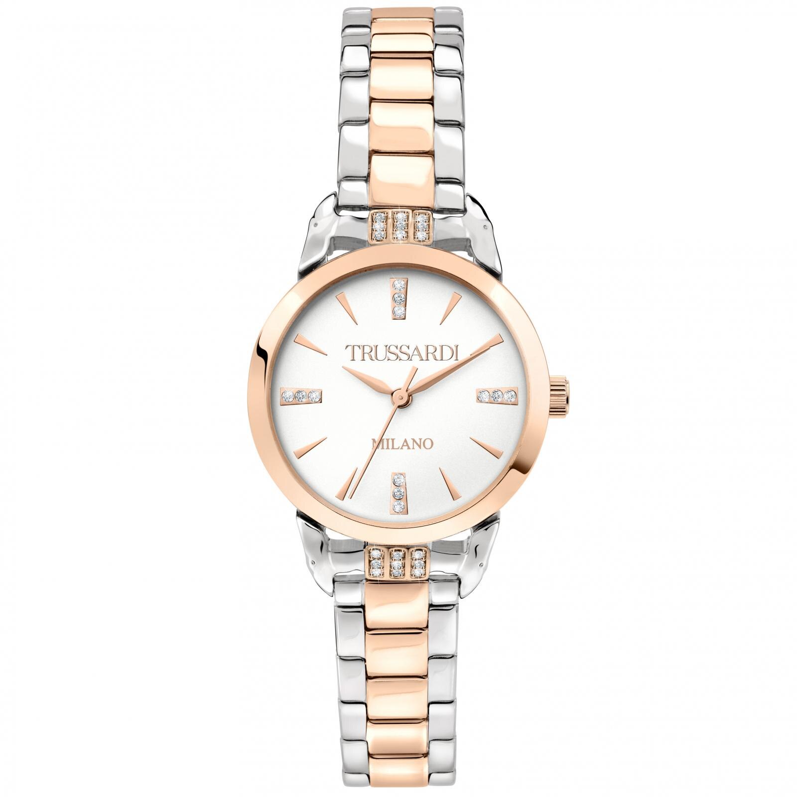 Ceas dama Trussardi R2453142504 Quartz Argintiu, Rose gold