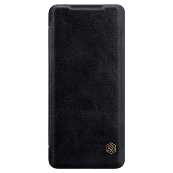 Husa Flip din Piele Apple iPhone 12 PRO MAX Qin Desire, High Level, No.1 Touch Optim Protect, Negru Husa Flip din Piele Apple iPhone 12 PRO MAX Qin Desire, High Level, No.1 Touch Optim Protect, Negru