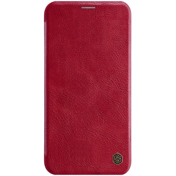 Husa Flip din Piele Apple iPhone 12 PRO MAX Qin Desire, High Level, No.1 Touch Optim Protect, Rosu Husa Flip din Piele Apple iPhone 12 PRO MAX Qin Desire, High Level, No.1 Touch Optim Protect, Rosu