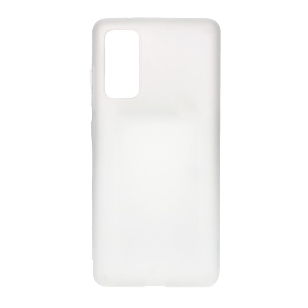 Husa Samsung Galaxy S20 FE model Mat, Silicon, Antisoc, TPU, Viceversa Alb