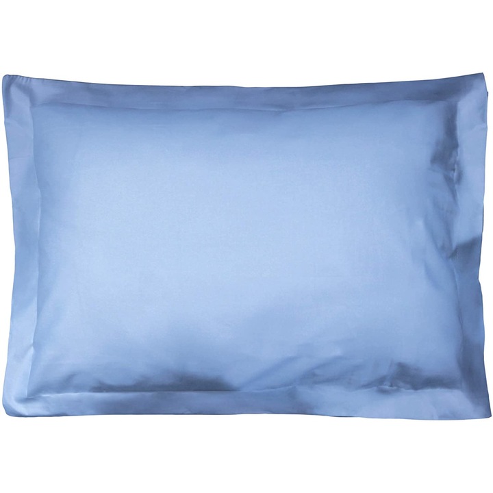 Set 4 fete de perna 50x70 cm bumbac ranforce albastru