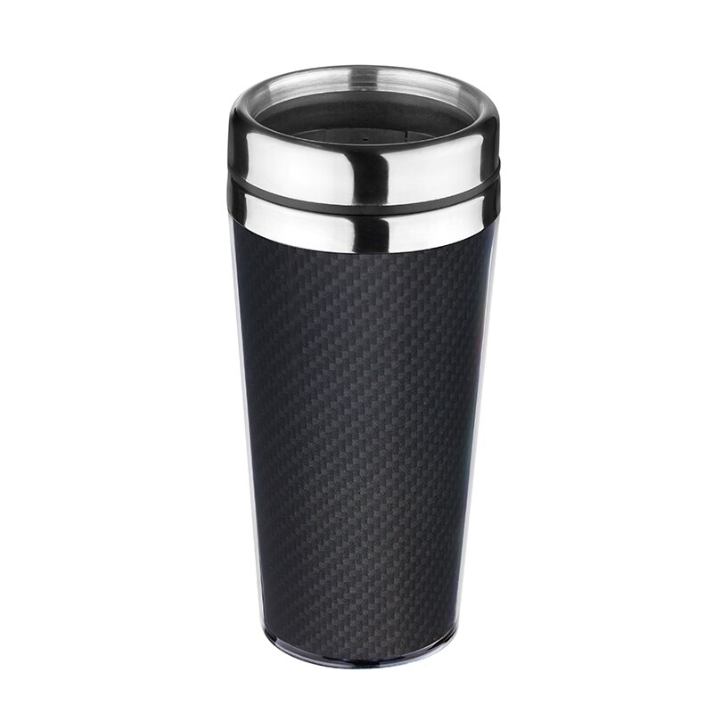 Cana termos 470 ml, Lancaster, Carbon negru