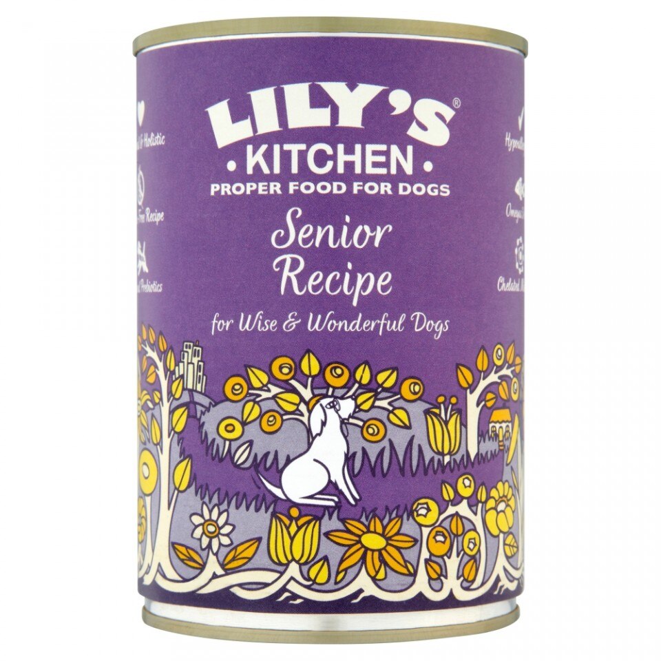 Hrana umeda pentru caini Lily's Kitchen Senior Recipe, 6x400g